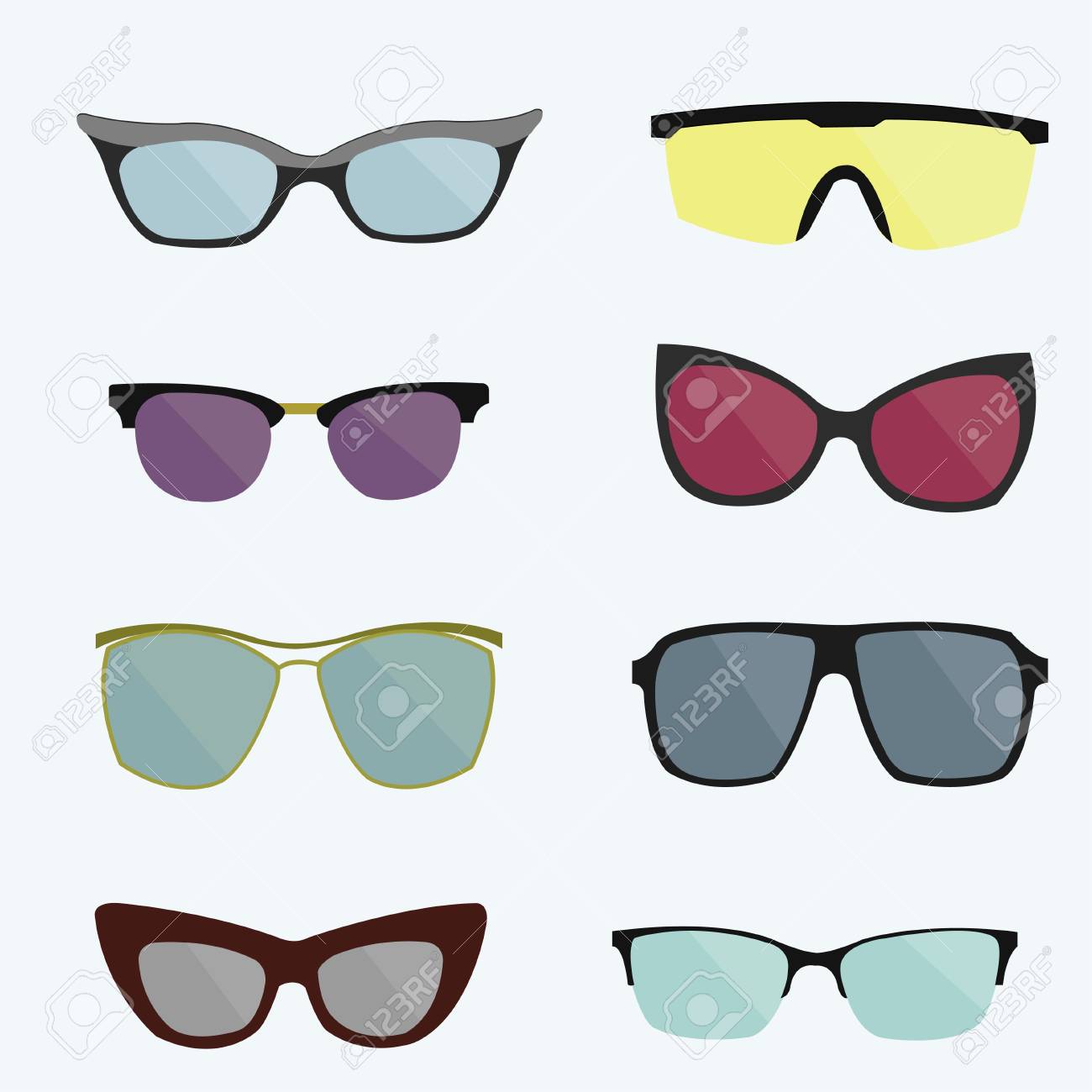 different sunglasses