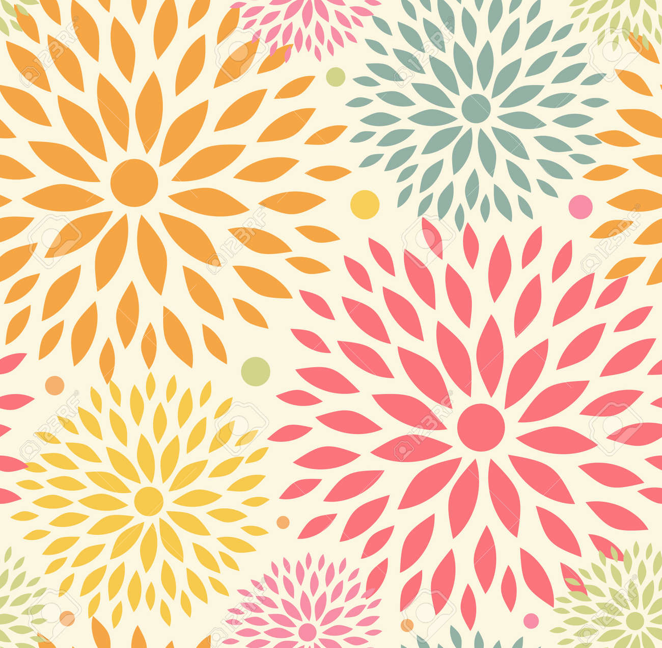 decorative cute background with