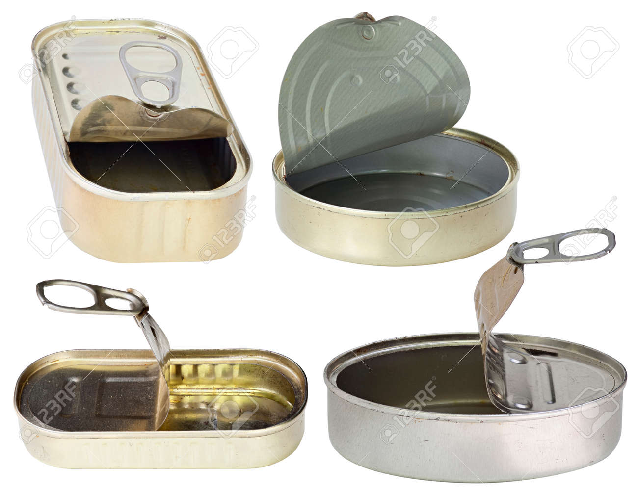 metal tins