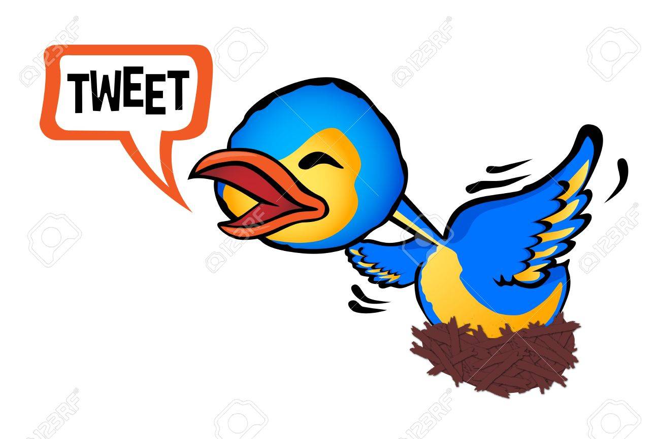 Small Bird In Its Nest Chirping Strongly Royalty Free Cliparts Vectors And Stock Illustration Image 17109385