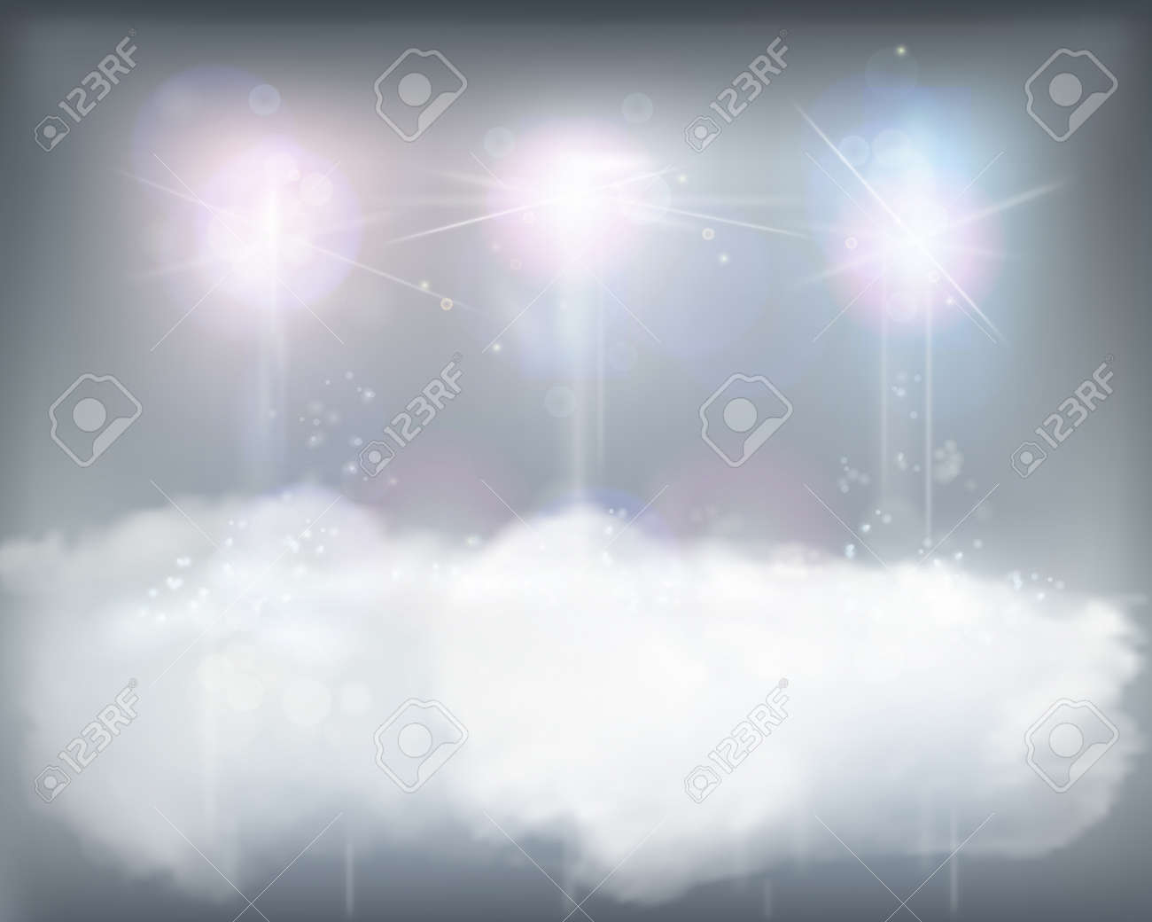 白いフレア ベクトル イラスト のイラスト素材 ベクタ Image