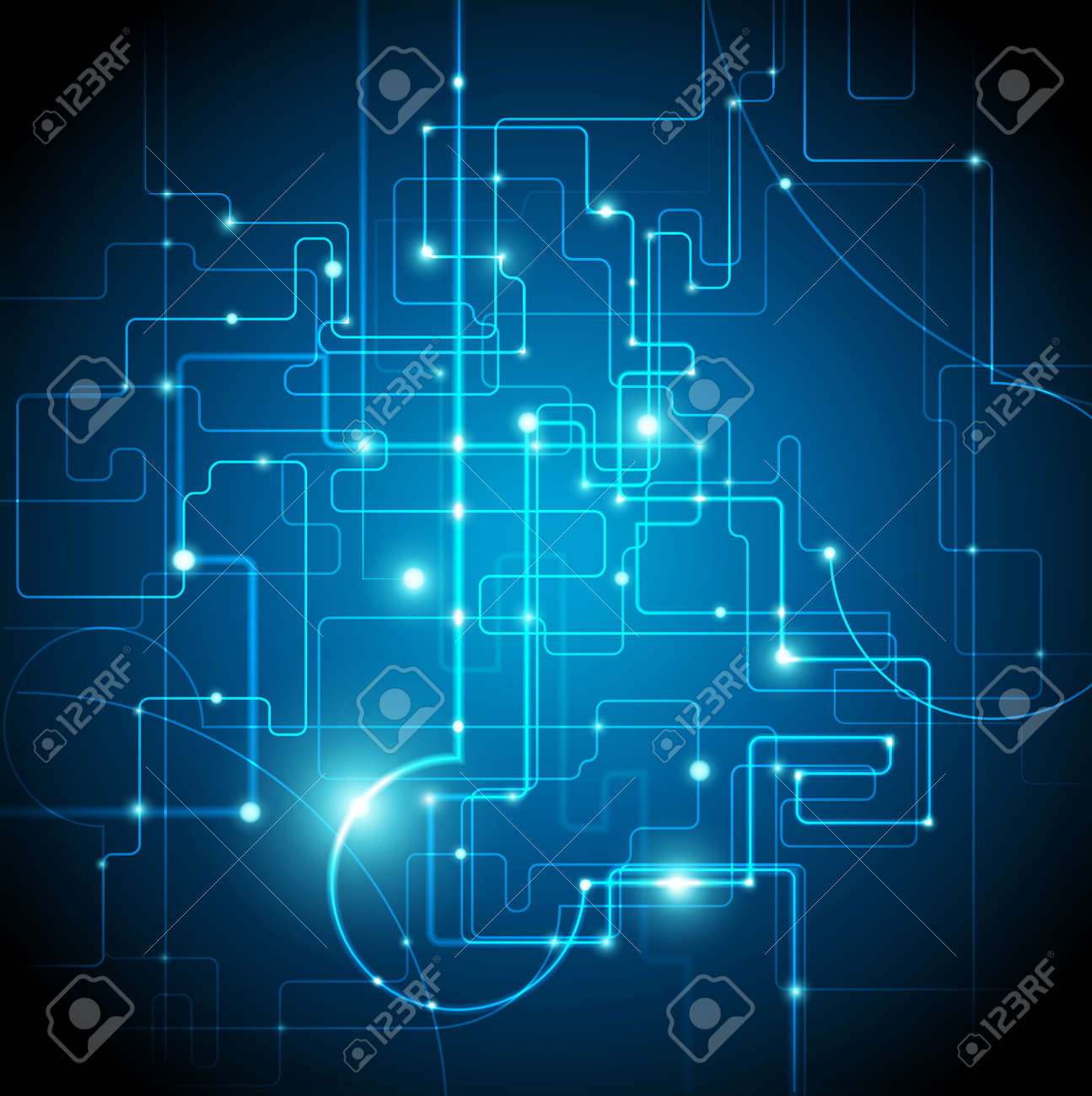abstract technical background vector