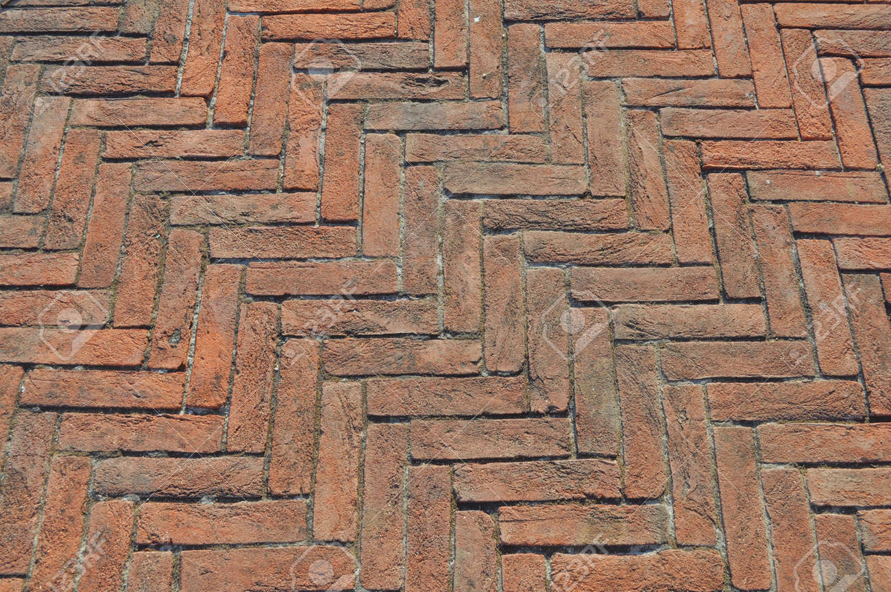 背景として役に立つレンガ床舗装 の写真素材 画像素材 Image