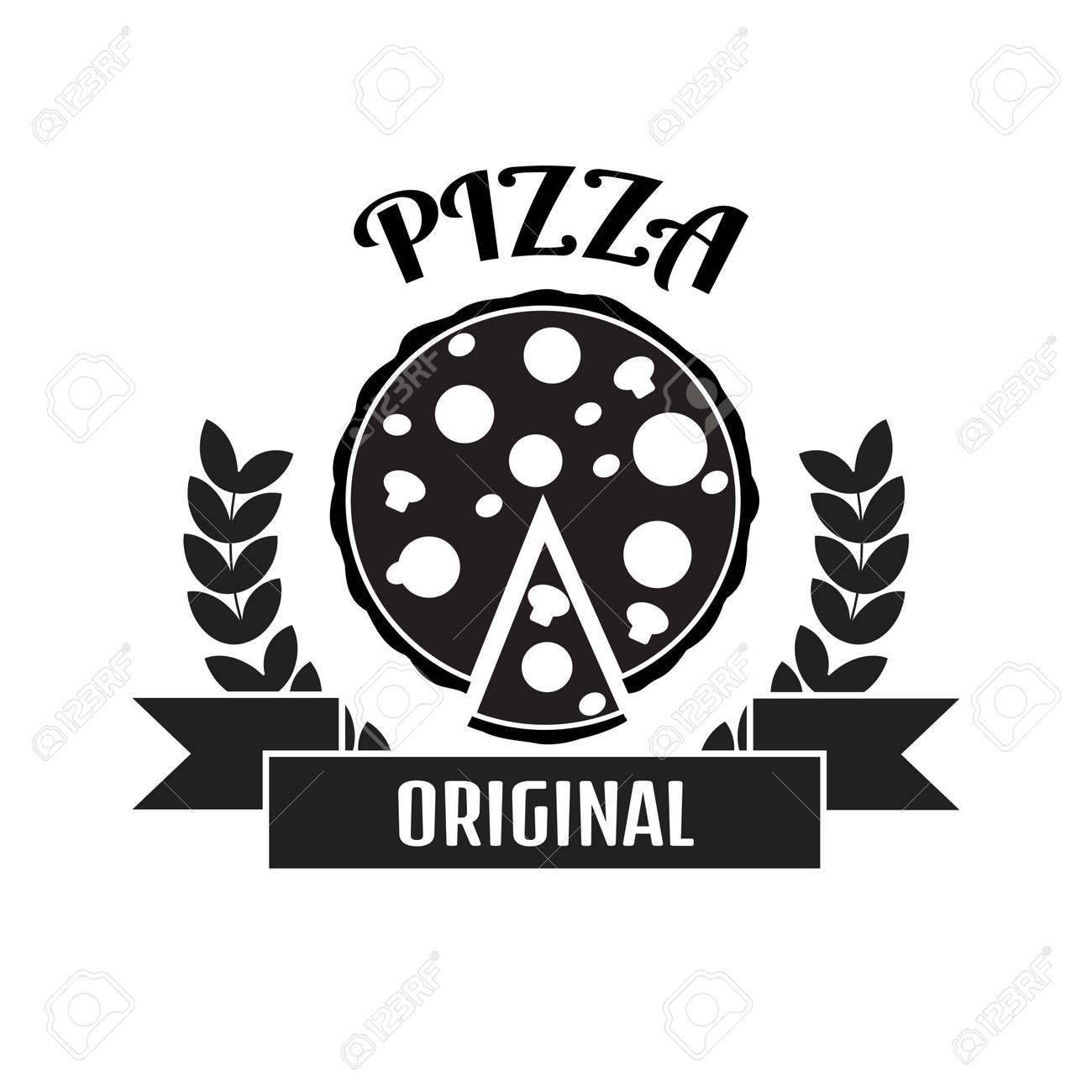 Pizza Delivery Logo Fast Delivery Logo Pizza Logo Royalty Free Cliparts Vectors And Stock Illustration Image