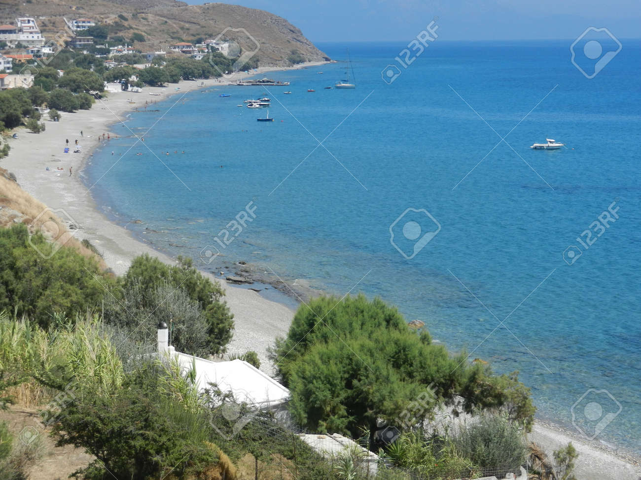 ファロス イカリア島 ギリシャ の写真素材 画像素材 Image