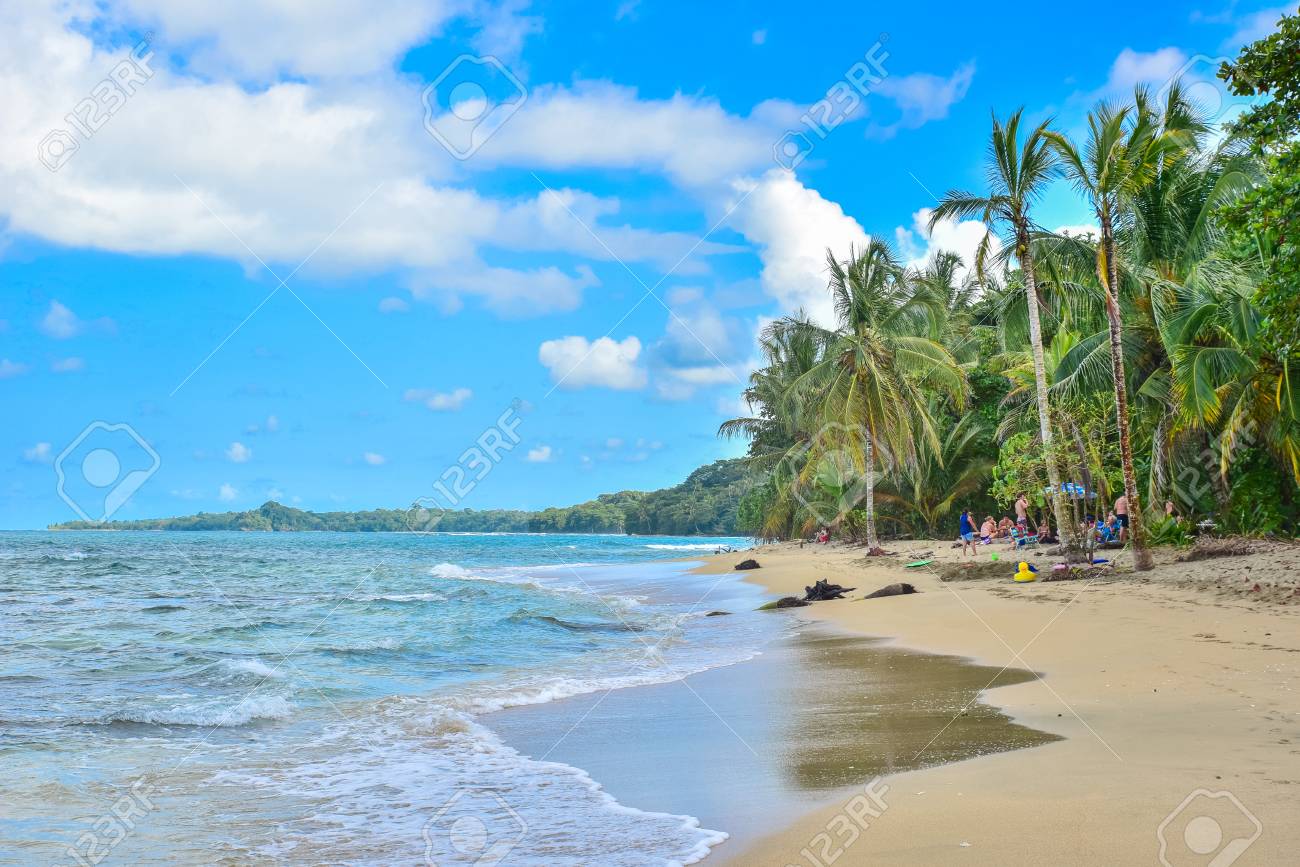 Playa Cocles Beautiful Tropical Beach Close To Puerto Viejo