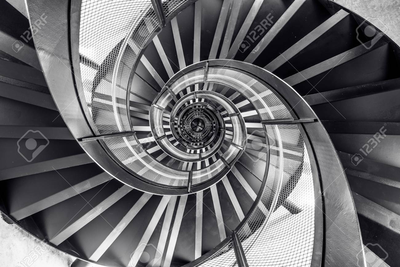 Spiral staircase in tower - interior architecture of building - 83929477 Spiral staircase in tower - interior architecture of building - 83929477