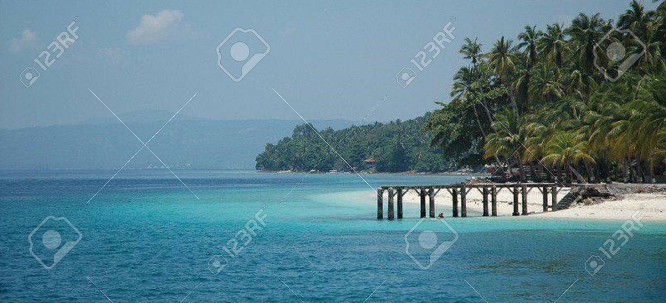 サマル島ビーチ ダバオ Phil の写真素材 画像素材 Image 6022