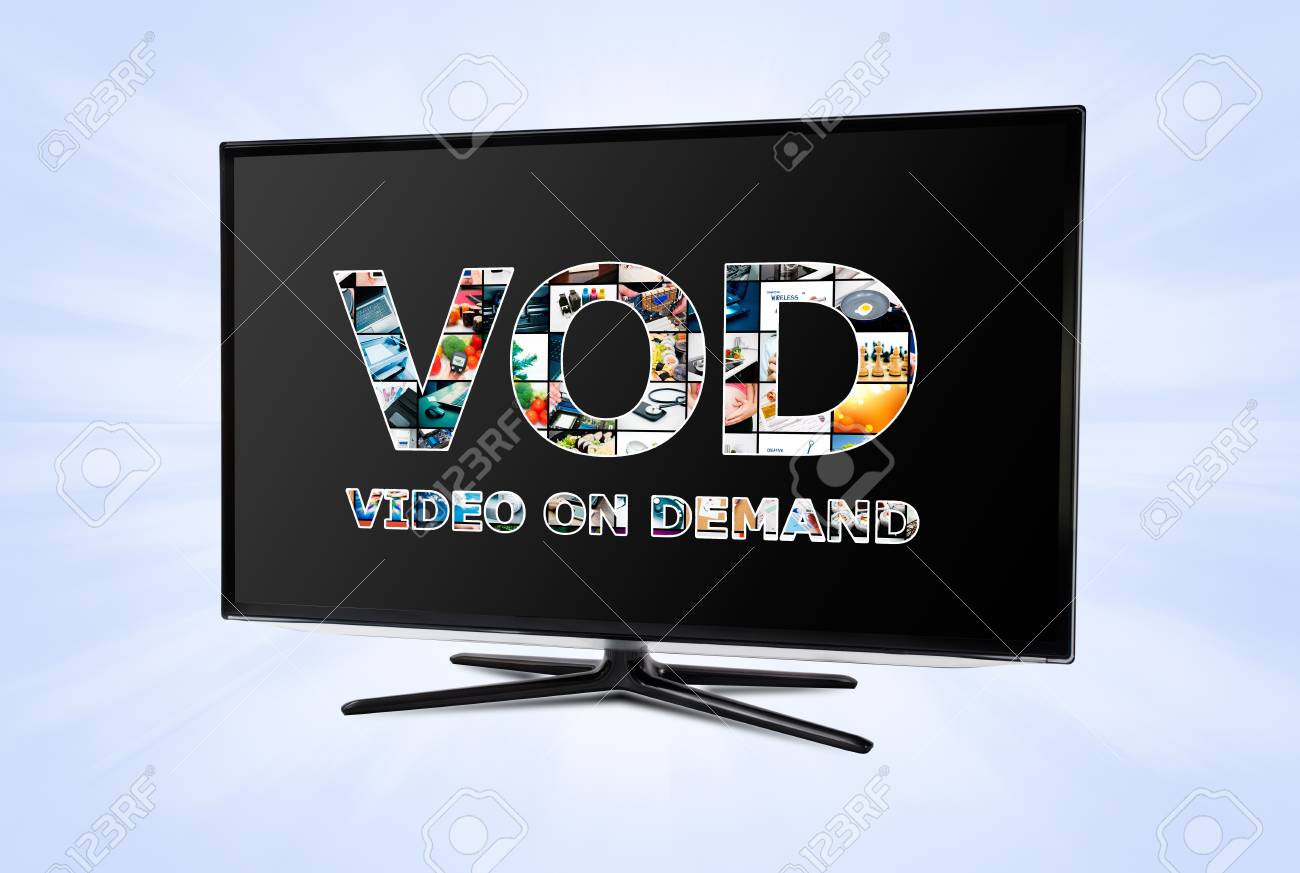 ビデオ オンデマンド スマート テレビで Vod サービス の写真素材 画像素材 Image ビデオ オンデマンド スマート テレビで Vod サービス の写真素材 画像素材 Image