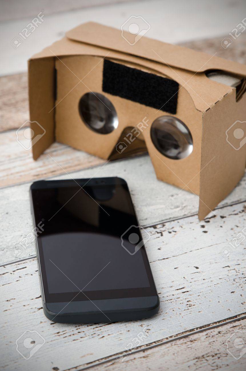 Virtual Reality Cardboard Glasses Easy Way To Watch Movies In