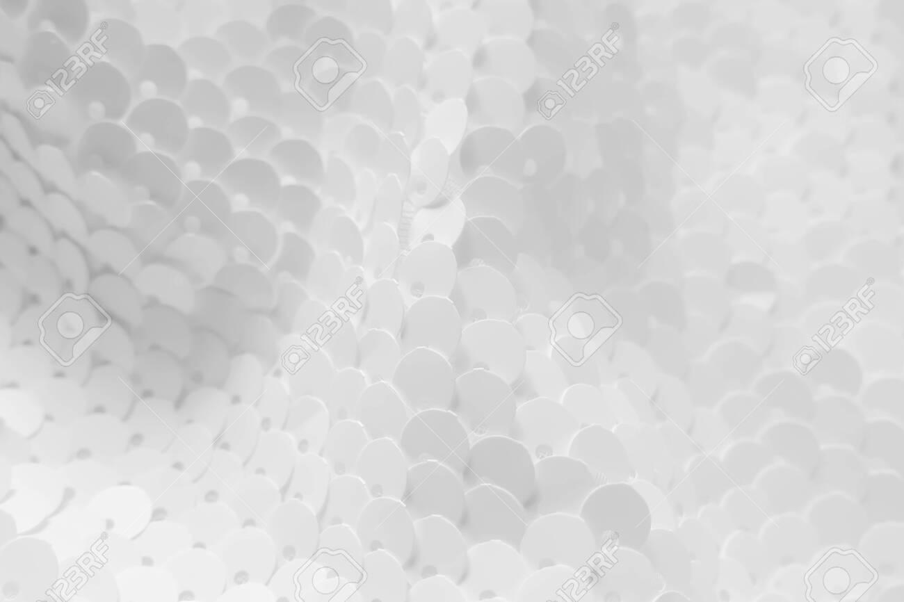 white sequin