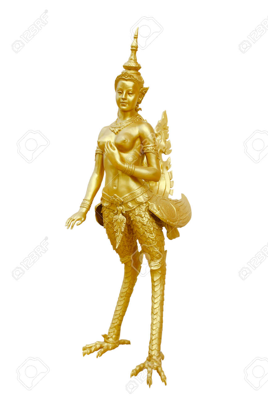 キンナリーキンナラー　タイ仏教　13cm キンナリーキンナラータイ仏教13cm