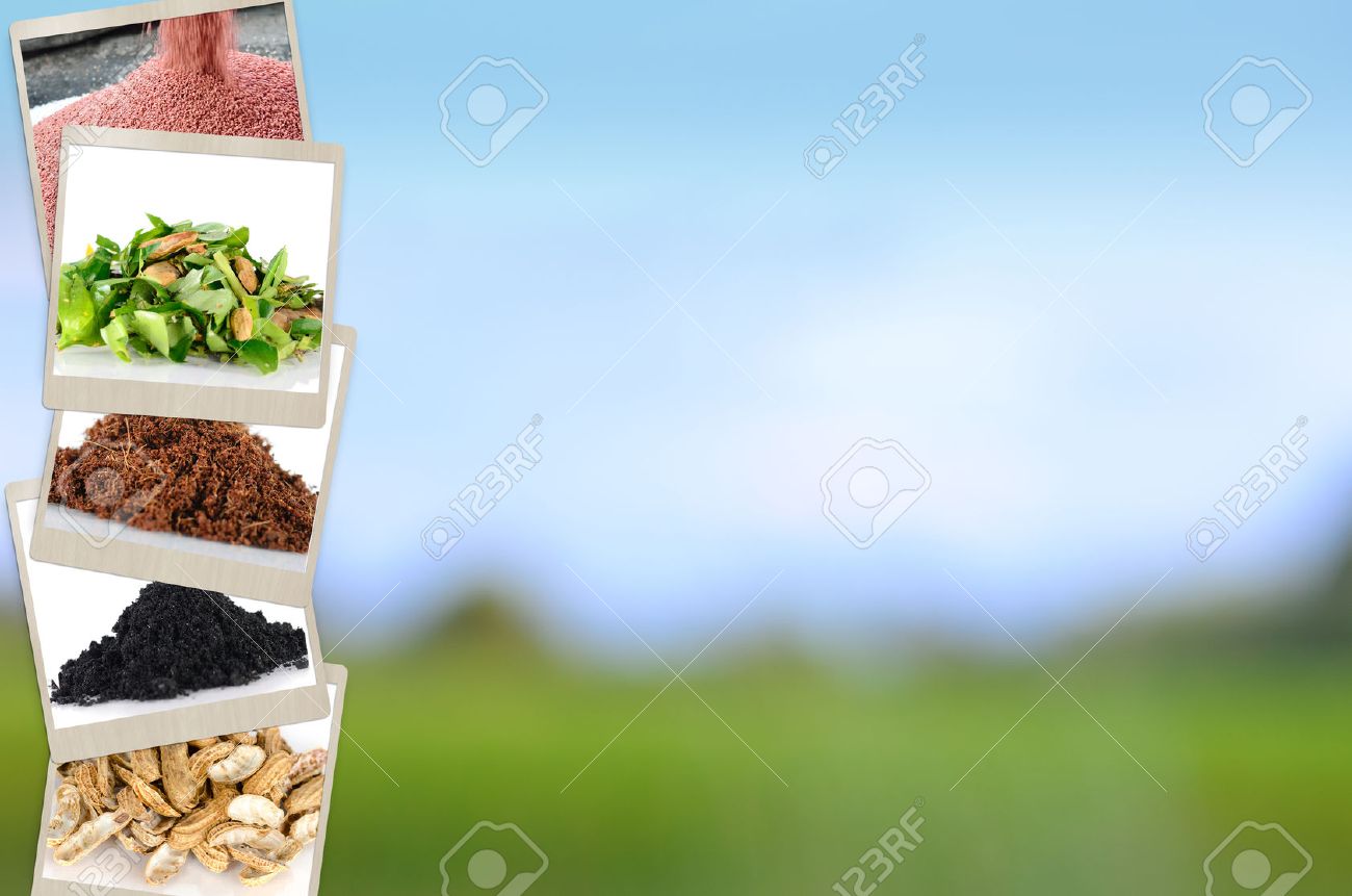 agriculture mineral and fertilizer slide for presentation background