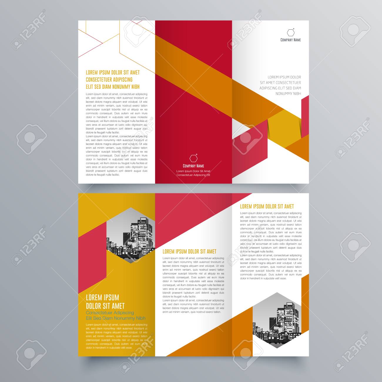brochure design brochure template creative tri fold trend trifold design