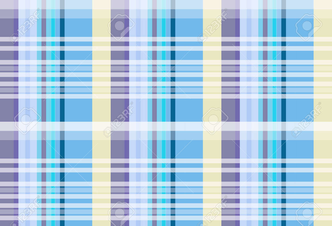 Um Design Sem Costura Xadrez Colorido Em Padrões De Tartan Fundo