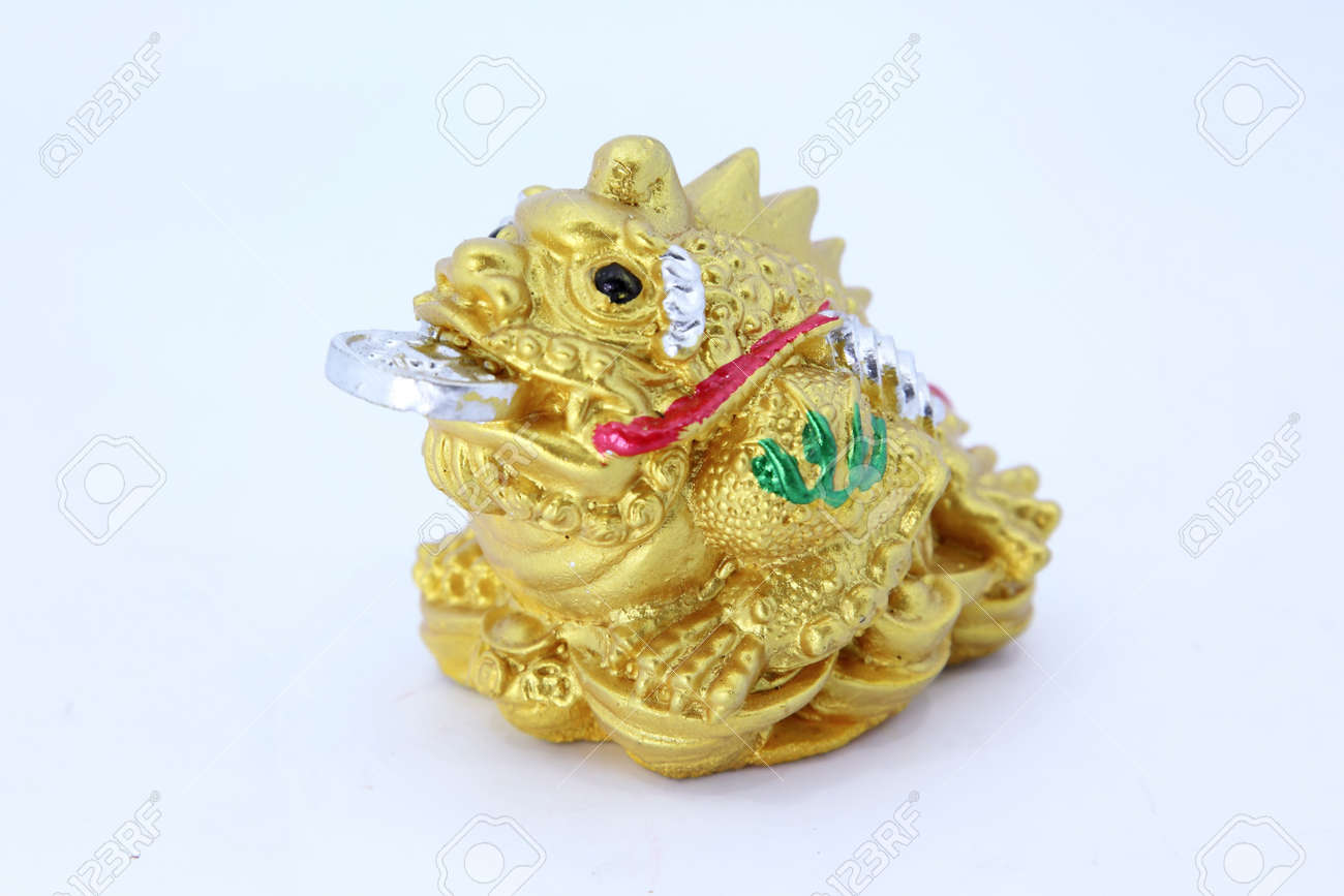 Chinesische Feng Shui Frosch Mit Munzen Symbol Fur Reichtum Und Gluck Lizenzfreie Fotos Bilder Und Stock Fotografie Image 27428490