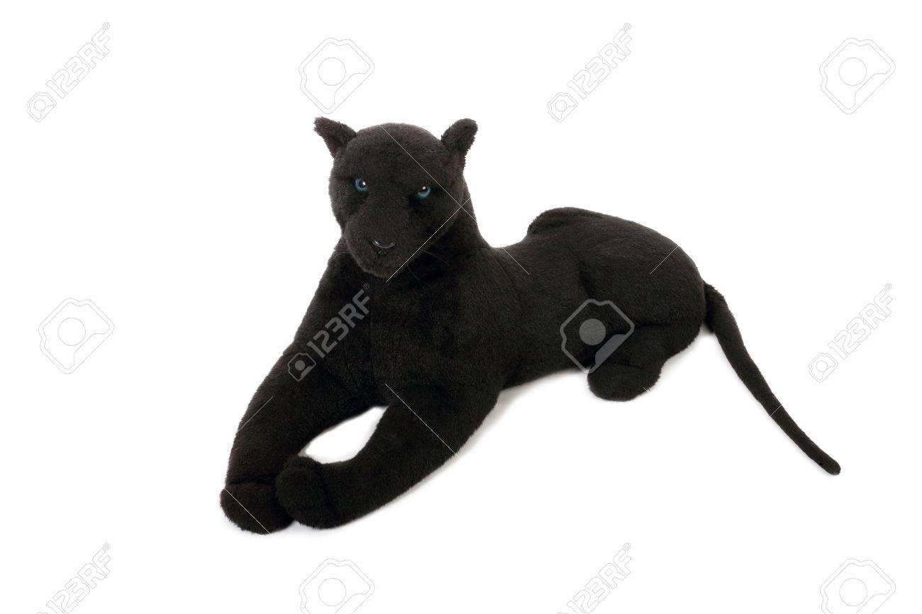 puma negro peluche