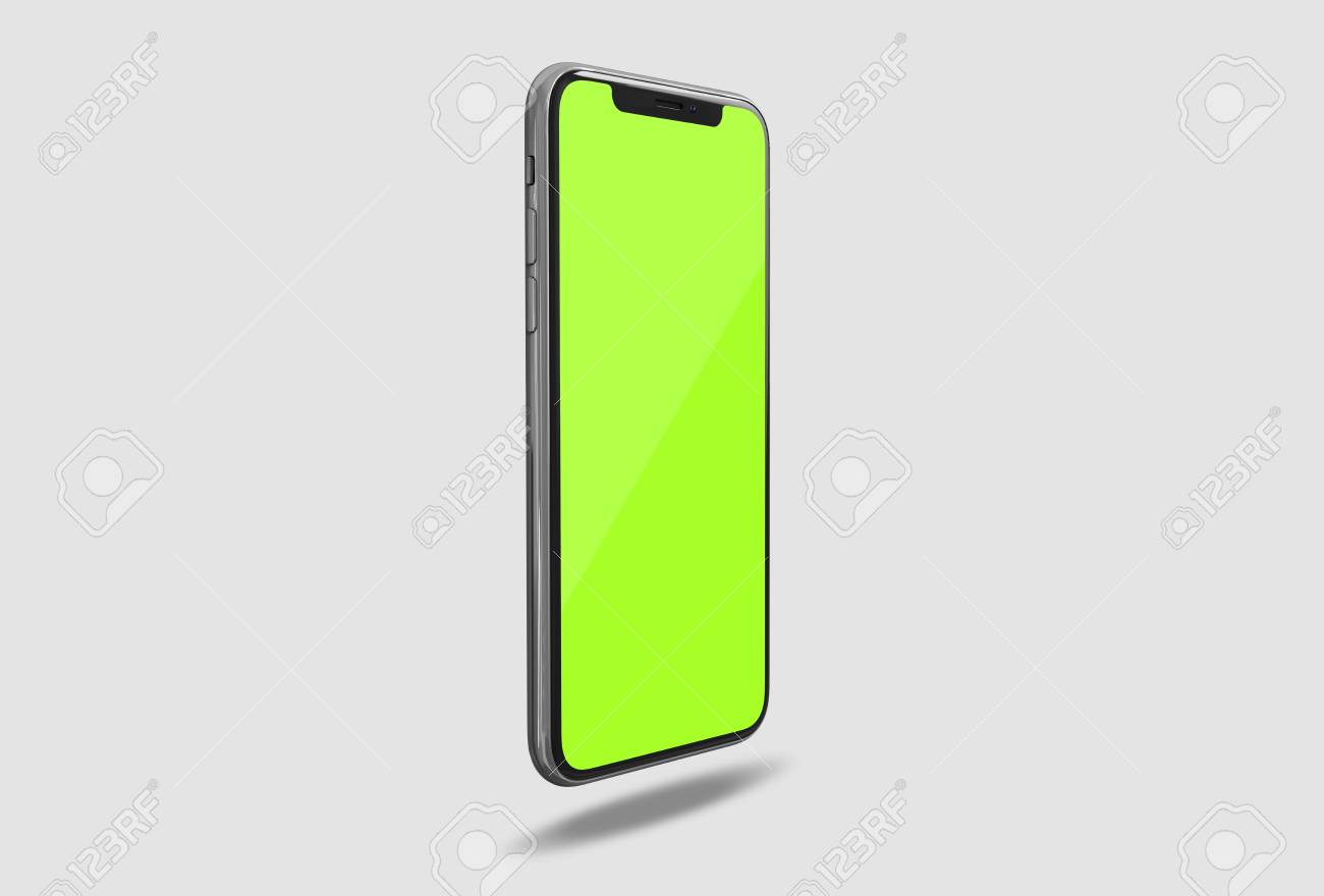 Download Floating Single Phone Mockup Stock Photo Picture And Royalty Free Image Image 122716892