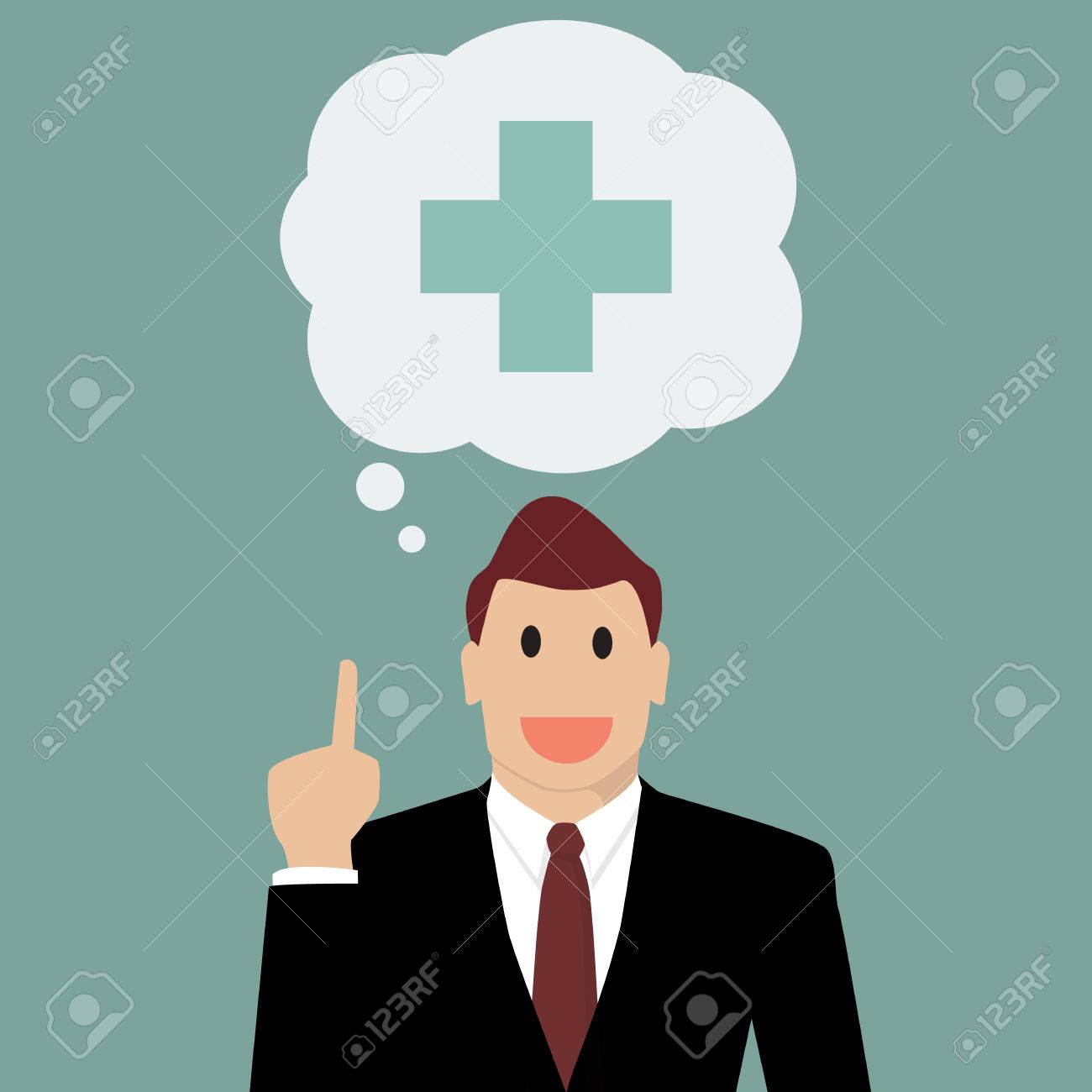 Hombre De Negocios Con El Pensamiento Positivo. Ilustración Del Vector Ilustraciones Svg, Vectoriales, Clip Art Vectorizado Libre De Derechos. Image 49482086. Hombre De Negocios Con El Pensamiento Positivo. Ilustración Del Vector Ilustraciones Svg, Vectoriales, Clip Art Vectorizado Libre De Derechos. Image 49482086.
