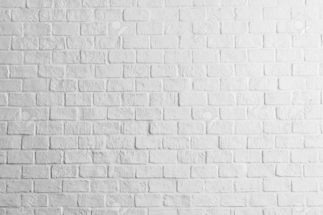白いコンクリートのレンガの壁のテクスチャ背景 の写真素材 画像素材 Image