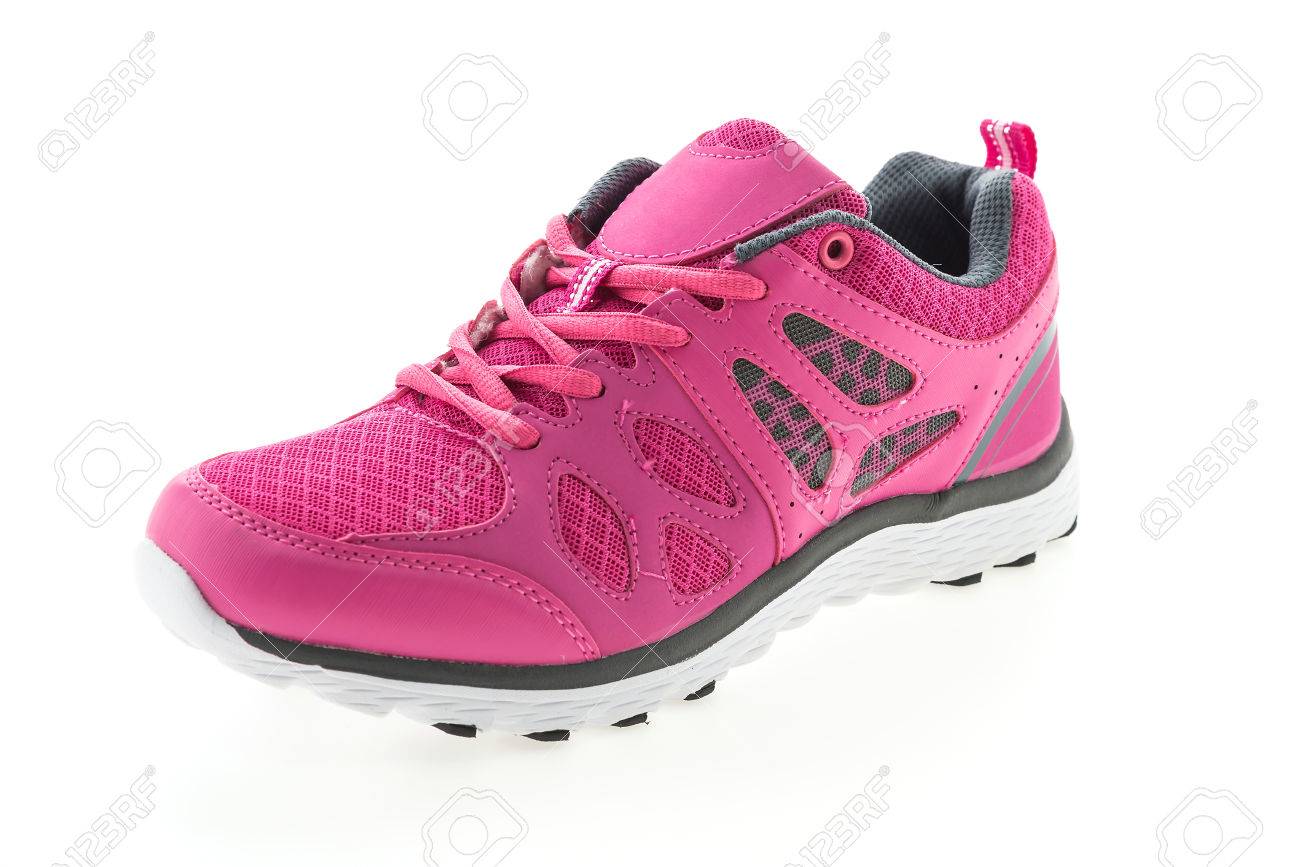 sport shoes pink