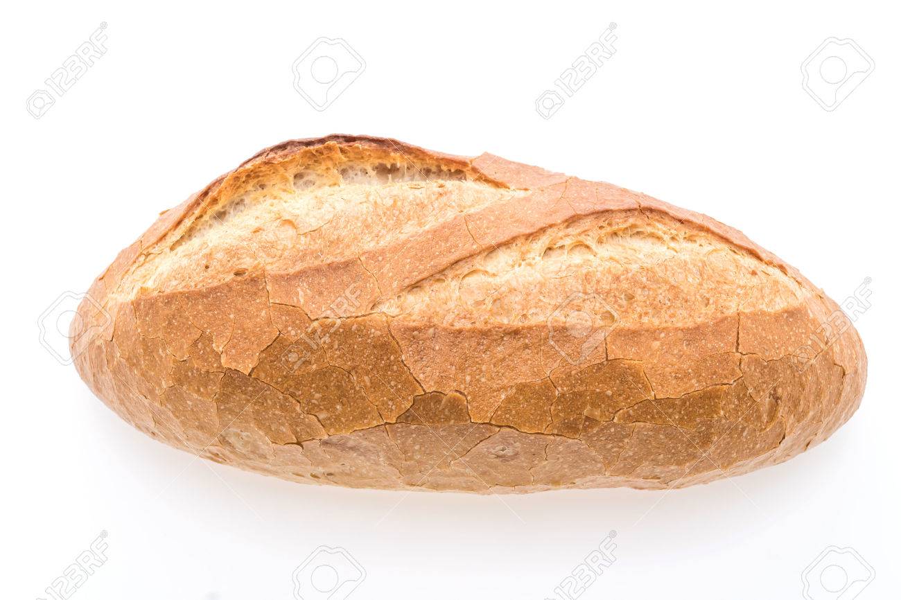 Sourdough loaf bread isolated on white background - 57653893 Sourdough loaf bread isolated on white background - 57653893