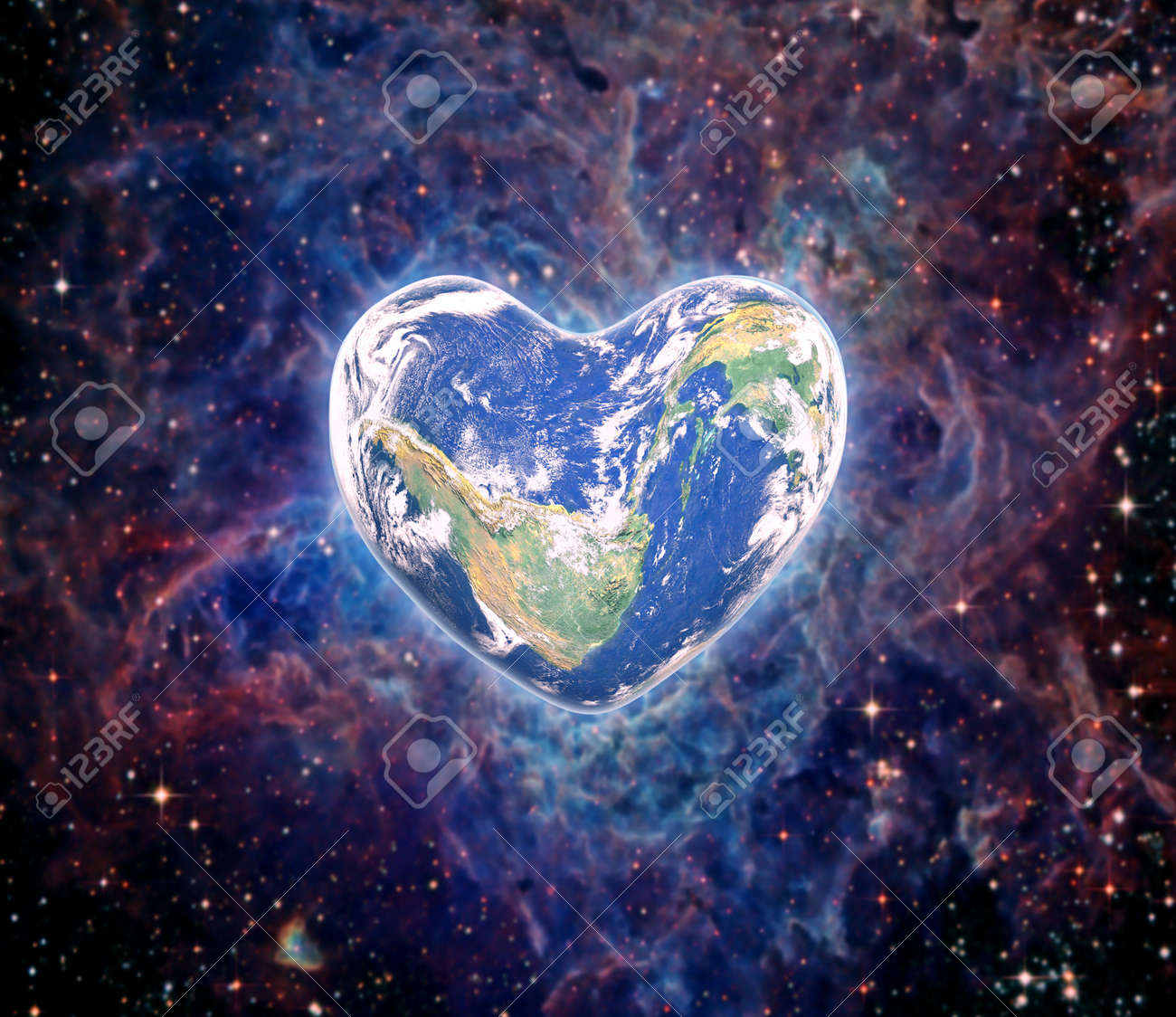 the earth in the