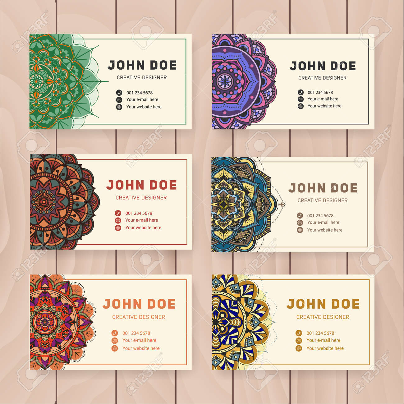 personal name card