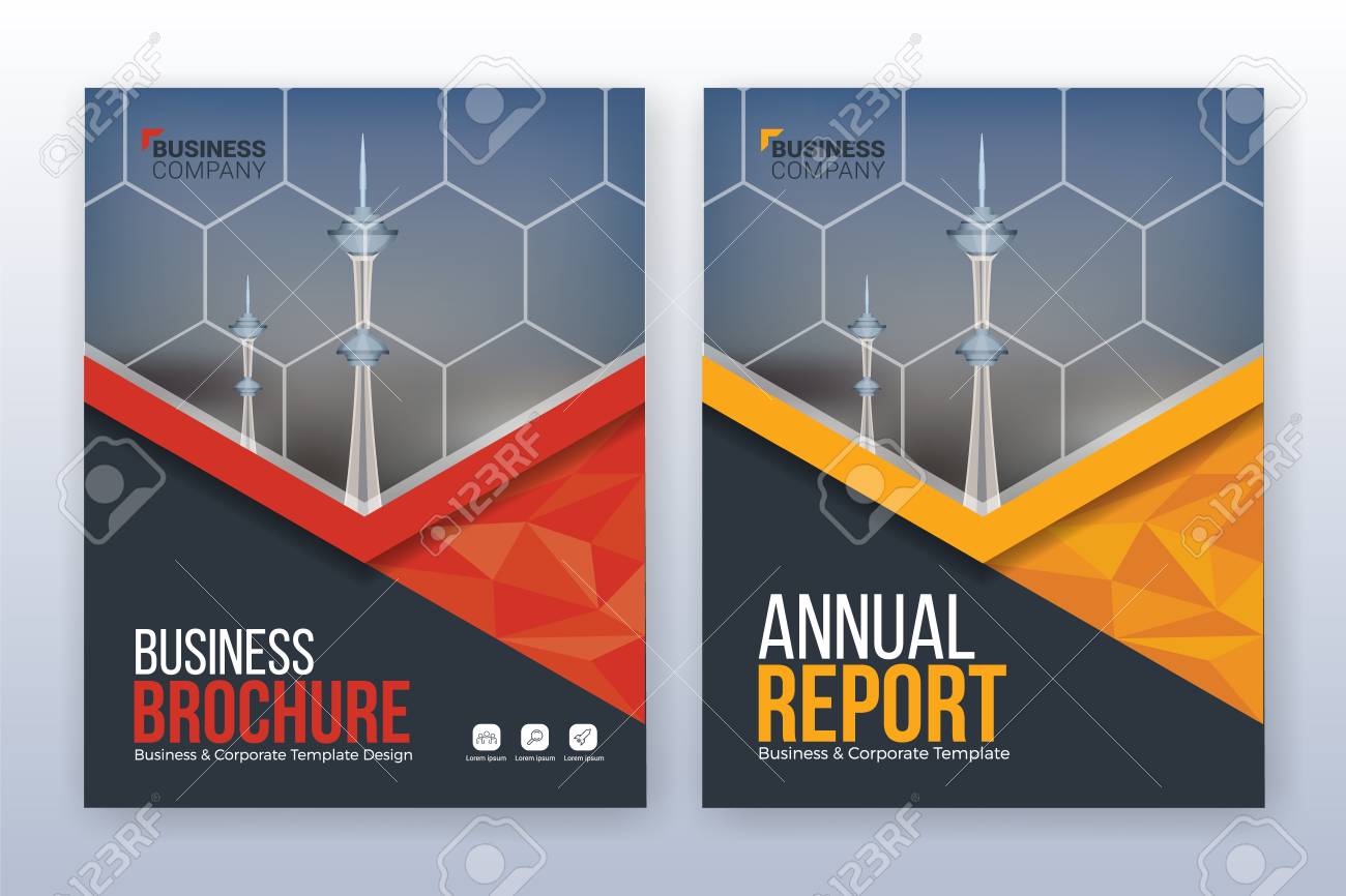 Modern Business Cover And Flyer Template. Multipurpose Flyer With Regard To 8.5 X 11 Flyer Template