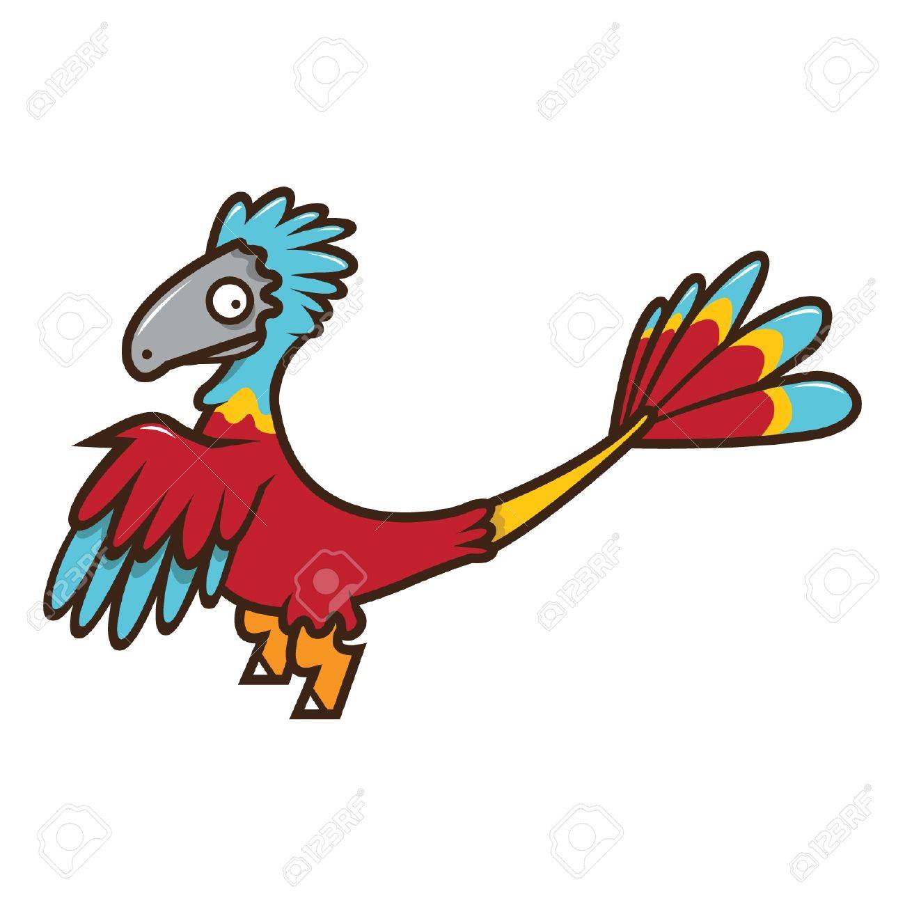 ミクロラプトル ベクトル イラスト のイラスト素材 ベクタ Image