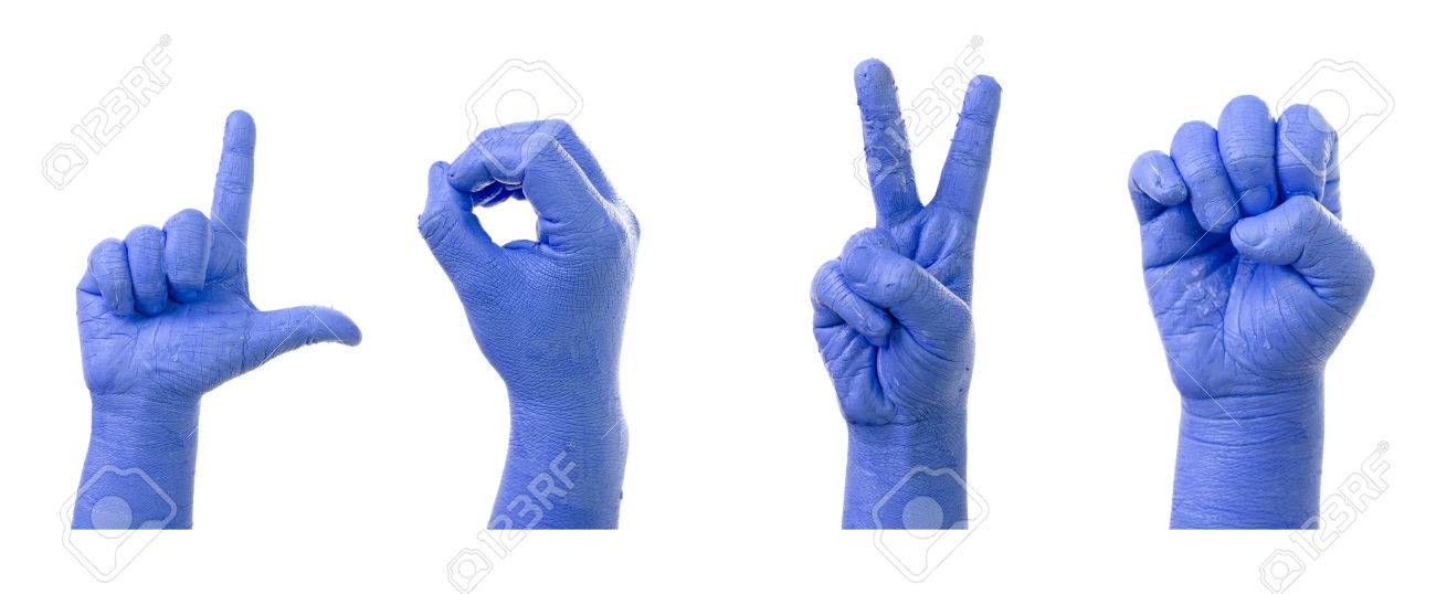 恋は小指スペル アメリカ手話言語 Asl 単語のアルファベット の写真素材 画像素材 Image