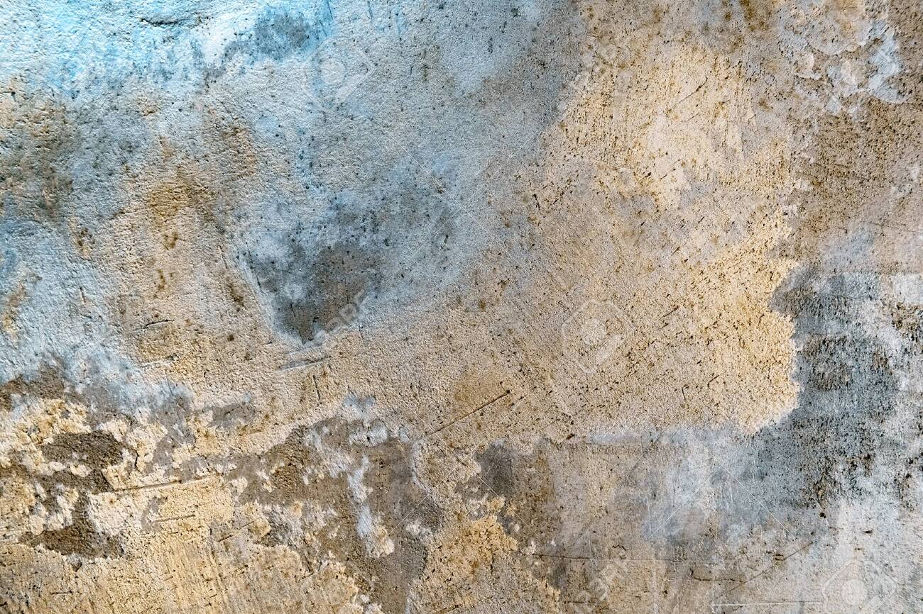Blue And Yellow Surface Texture Decorative Plaster Stylized Stock Photo Picture And Royalty Free Image Image