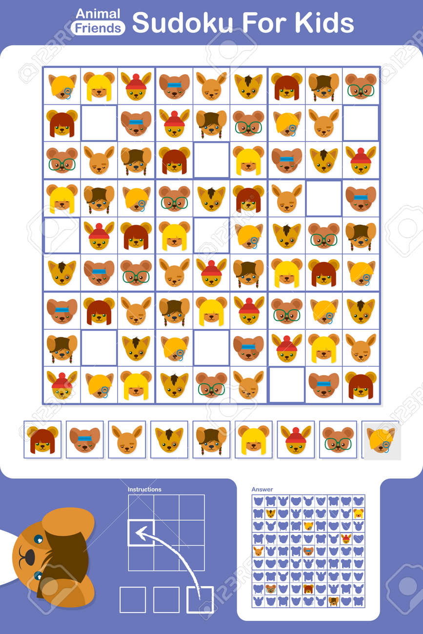 Sudoku uncomplicated printable instructive puzzle grid for essential college.. photo about Sudoku Printable Grid named Sudoku simple printable enlightening puzzle grid for fundamental college or university..