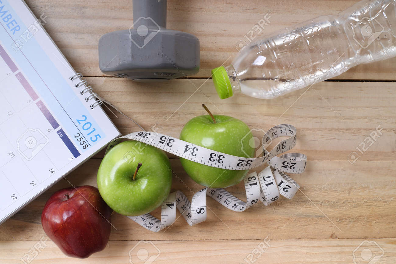 sports, fitness, recording, notepad, concept of weight loss, diet, nutrition - 41524835 sports, fitness, recording, notepad, concept of weight loss, diet, nutrition - 41524835