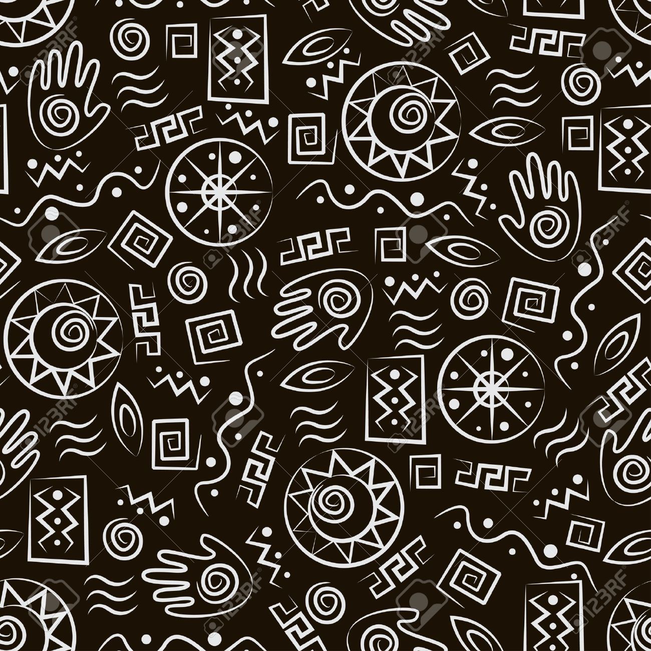 tribal art african style