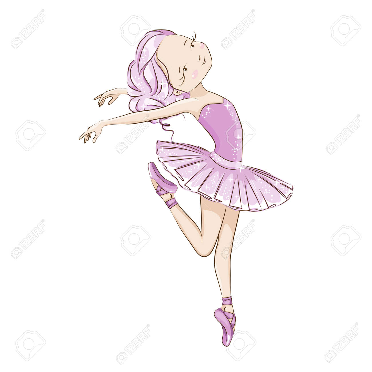 ballet slippers and pointe shoes
