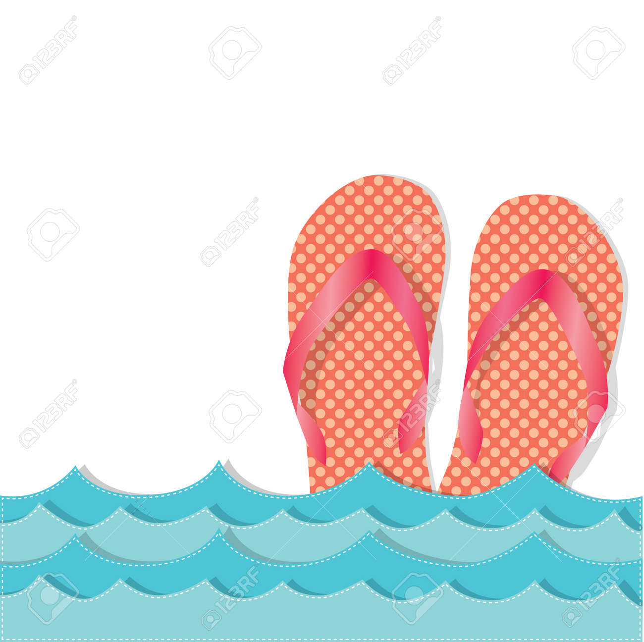 waves flip flops