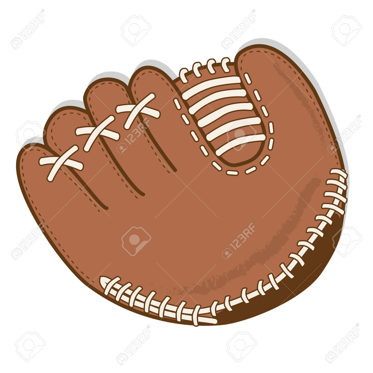 透明な背景で野球グラブやミット ベクトル のイラスト素材 ベクタ Image 2735