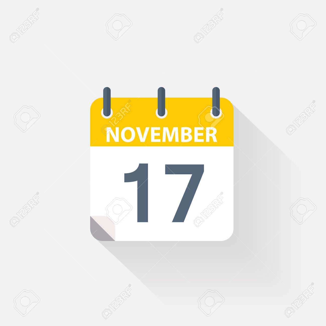 november calendar background