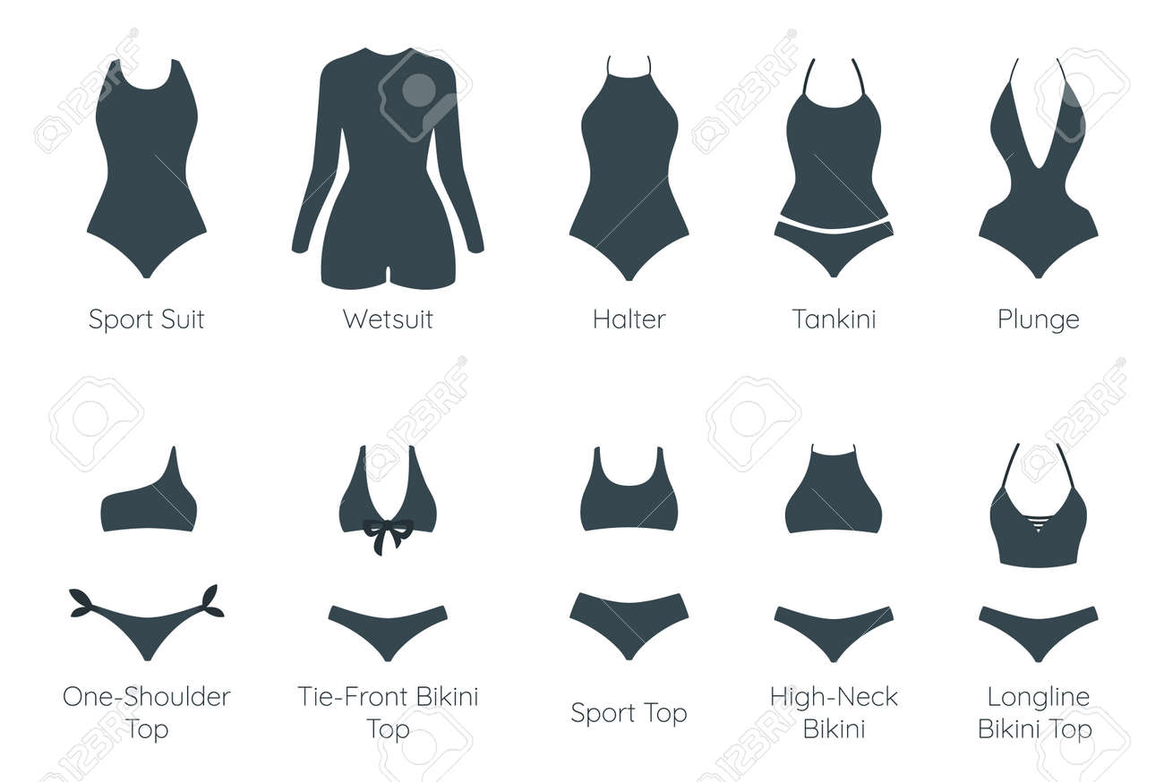 types of beachwear