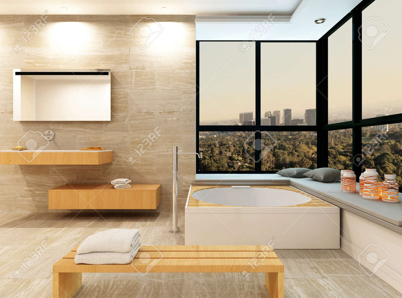 Amazing Salle De Bain Moderne Avec Jacuzzi Amazing Salle De Bain Moderne Avec Jacuzzi
