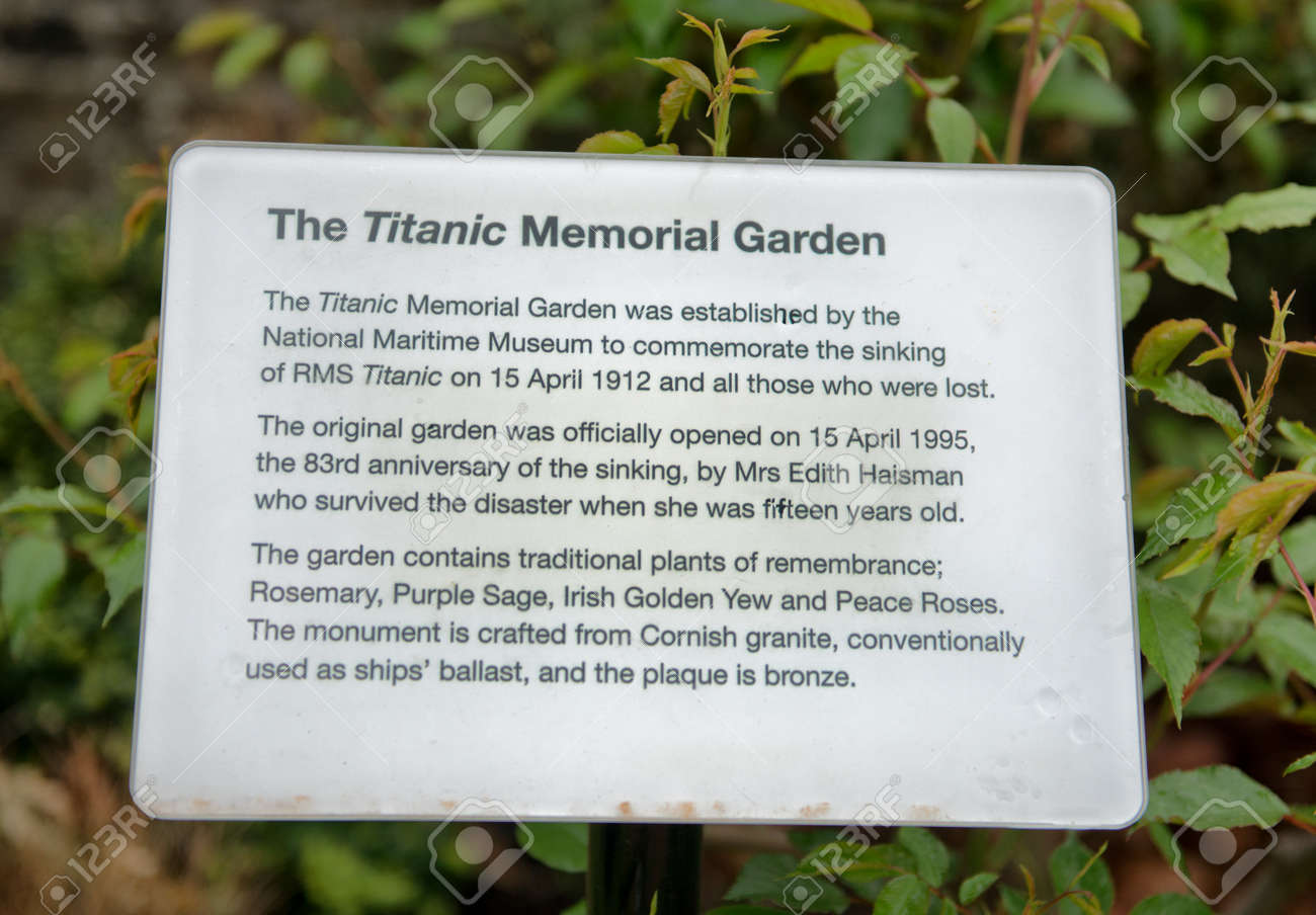 Plaque Jardin Du Souvenir