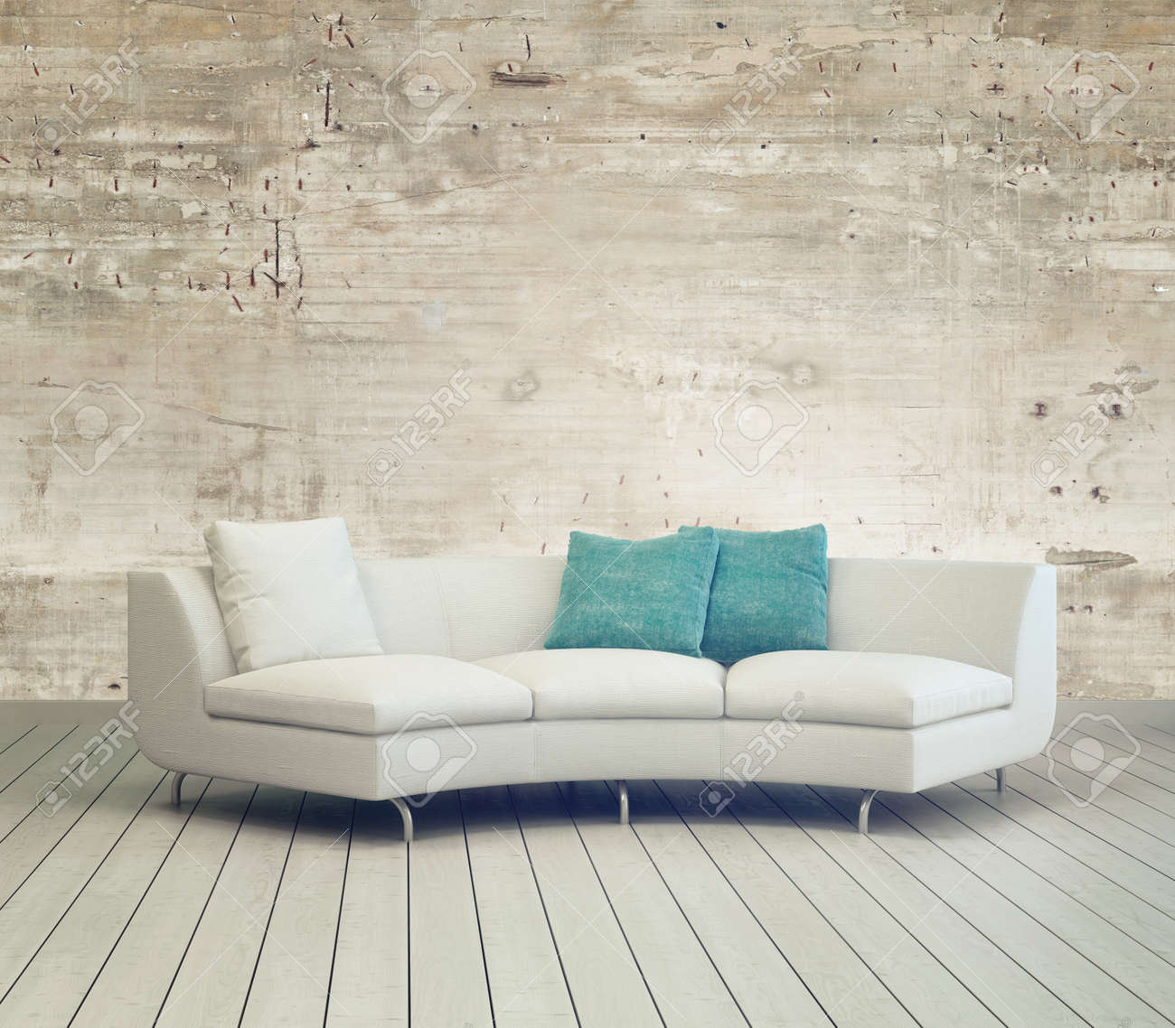 Living Room Background white couch furniture on cozy living room with unfinished wall Living Room Background white couch furniture on cozy living room with unfinished wall