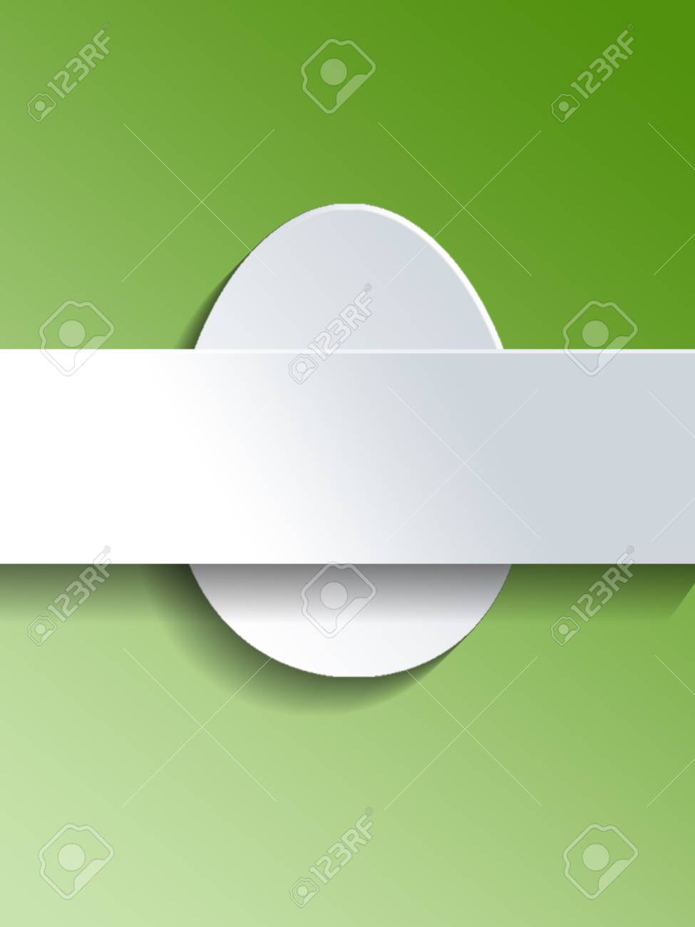 blank easter egg template with white cut outs of an easter egg