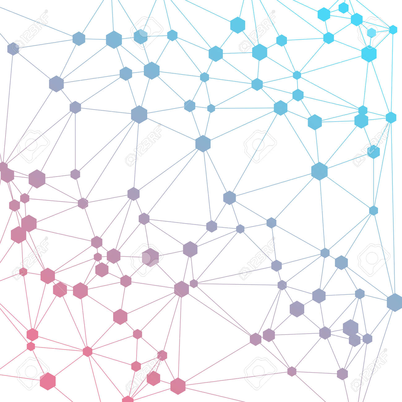 digital connection background communication