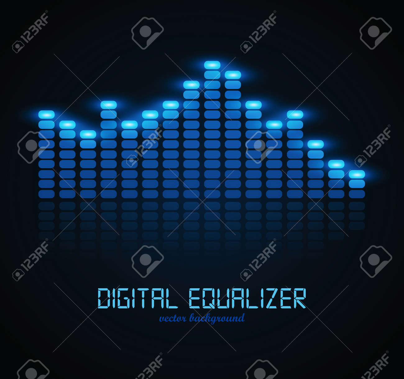 Эквалайзер на пк windows 10. Музыкальная волна. 2. Красивый эквалайзер. 18 полосный эквалайзер.