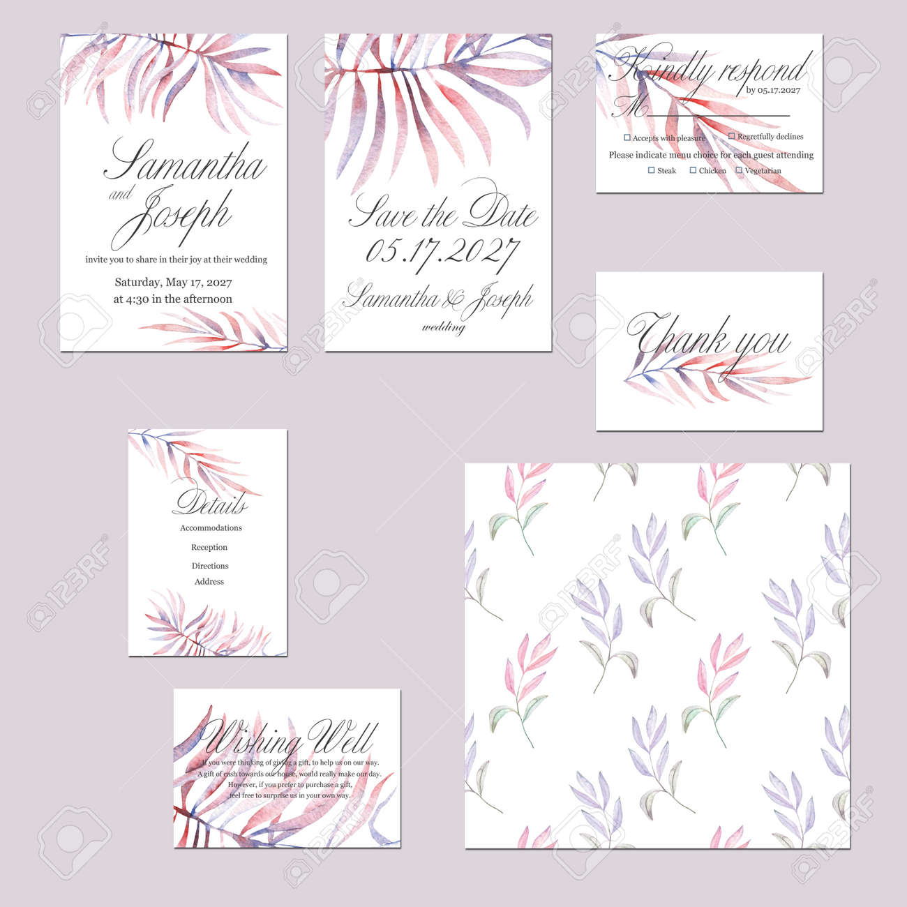 Wishing Well Cards Free Templates