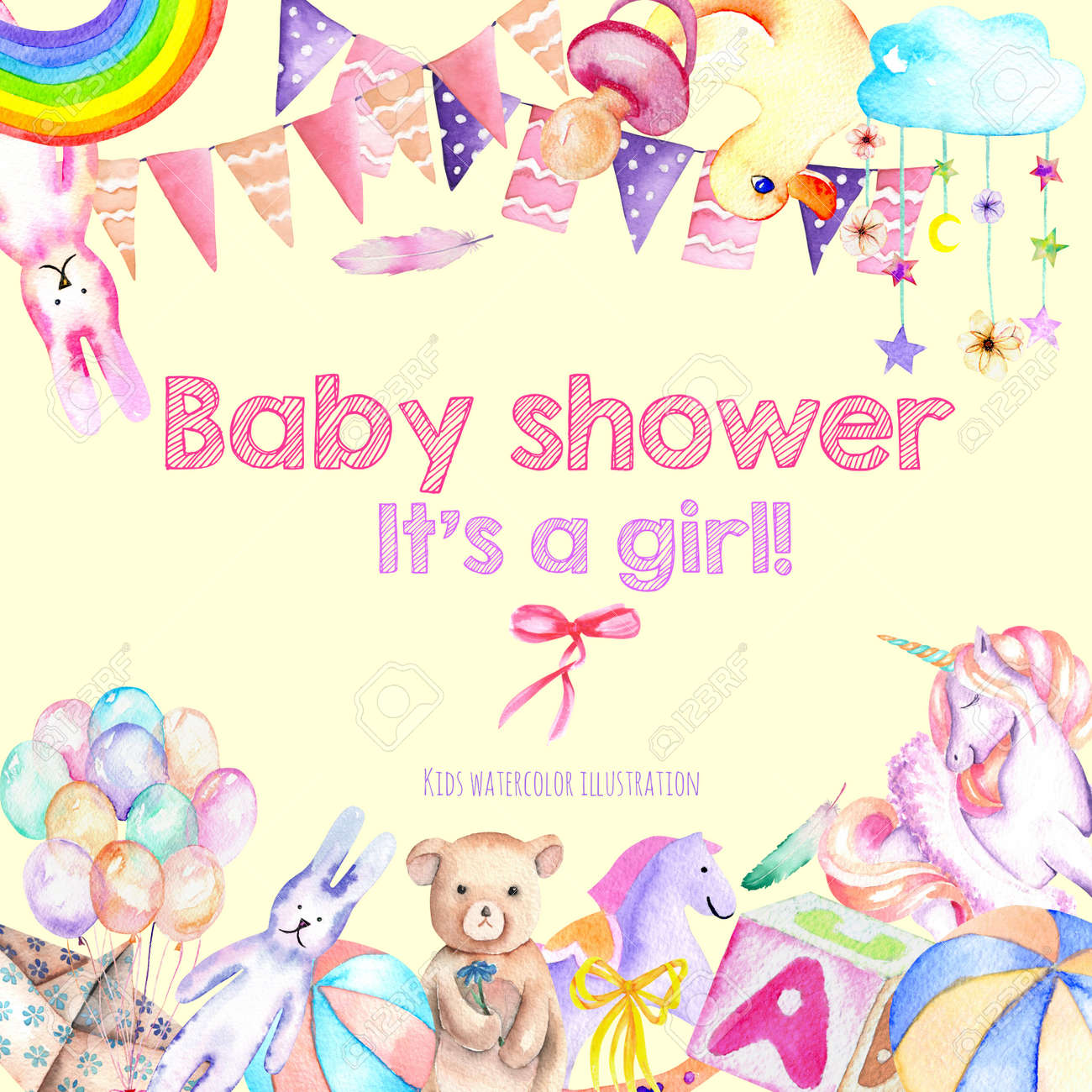 baby border template