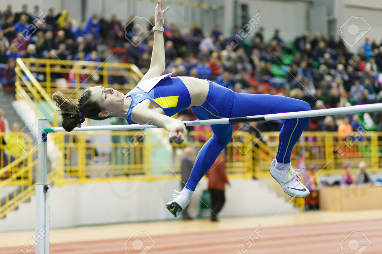 ã‚¹ãƒŸ ã‚¦ã‚¯ãƒ©ã‚¤ãƒŠ 2017 å¹´ 2 æœˆ 17 æ—¥ Yuliya Chumachenko ã‚¦ã‚¯ãƒ©ã‚¤ãƒŠå±‹å†…é™¸ä¸Šç«¶æŠ€é¸æ‰‹æ¨© 2017 ã®èµ°ã‚Šé«˜è·³ã³æ±ºå‹ã§ ãƒãƒ¼ã«ã‚¸ãƒ£ãƒ³ãƒ—ã—ã¾ã™ ã®å†™çœŸç´ æ ç
