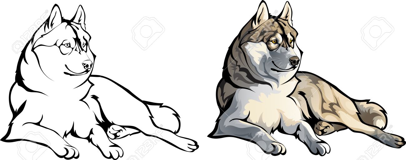 嘘つき狼のイラスト素材 ベクタ Image 嘘つき狼のイラスト素材 ベクタ Image